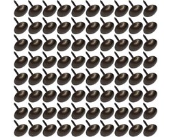 Meubelnagels Decoratief - Bekleding Nagels - Meubels Verfraaien - Bronzen Afwerking - 9 mm - Bruin
