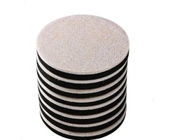 Meubelpoot kussens - 8 Stuks - Vloerbescherming - Bedverhoger - EVA- en viltmaterialen - Erstelbare Meubelpoten - Verhogers - Crashpads - Deurbeschermers - Voetkussentjes voor stoelen - 6*1.65 cm