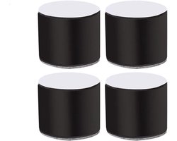 Meubelpoten - 4 Stuks - 6*5 cm - Tafelpoten - Bankpoten - Stoelpoten - Meubelpoten - Meubelpoot - Voor Kast, Banken - Koolstofstaal en vilt - Zwart