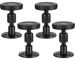 Meubelpoten - Bedside fixer - Bedstopper - 4 stuks - Meubelbeschermer - vloerbeschermers - verstelbaar bedframe - hoofdbord stopper - hoofdbord stop - bedhekken - Verstelbaar van 47-64 mm