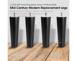 Meubelpoten – Furniture legs set – Bankpoten - Meubelvoeten -  Poten voor Meubels