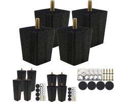 Meubelpoten – Furniture legs set – Bankpoten - Meubelvoeten -  Poten voor Meubels
