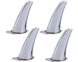 Meubelpoten Metalen Tafelpoten Niture Voeten IJzer Keuken Voeten Verhogers Benen Bankpoten Bank Bureaupoten Bed Kasten Verhogers met Schroeven 4 Stuks/11 Cm Made in China