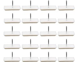 Meubelpoten nagels 20 stuks houten glijpads plastic stoel been vloerbeschermers voor sofa tafel bureau 30 x 12 mm enkele nagel