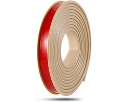 Meubelrand Bescherming - Flexibele Strip - Meubels Afwerken - Zelfklevend - 28mm Breed - Beige