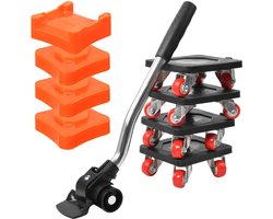 Meubelroller - Meubeltransporter - 9 delige Transporthulp - Draagvermogen 400kg - Transportroller - Meubelhondje