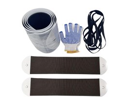 Meubelrollers Set - Meubelverhuizers - Zwaar Meubilair Verplaatsen - Duurzaam PVC Nylon EVA - Verschillende Maten - Zwart