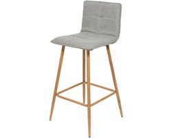 Meubels - Bar Stool Taupe 51x48x99cm