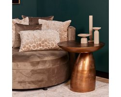 Meubels4nu - Bijzettafel - Salontafel - Koper - Goud - 55cm - Koffietafel