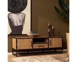 Meubels4nu - Brooklyn - TV-meubel - 145cm - Mangohout - tv kabinet - Snelle levering