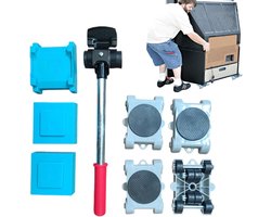 Meubelschuivers Set - Meubelverplaatsers - Zwaar Meubilair Verplaatsen - Robuust Koolstofstaal - 32.5 cm Lengte