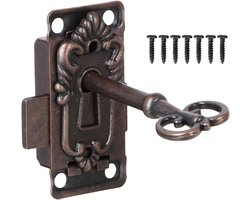 Meubelsloten - kastsloten - decoratieve meubelsloten met sleutels en schroeven voor postbussen - kasten - gereedschapskisten