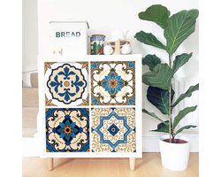 Meubelsticker/Decals 33cmX33cmX4STUKKEN Voor IKEA KE Expedit Kallax Legeenkast Boekenkast Opbergkast Huismeubel Decor DIY AFNEEMBAAR EN OPPLAKKEND Sticker