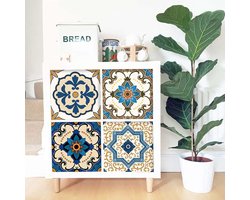Meubelsticker/Decals 33cmX33cmX4STUKKEN Voor IKEA KE Expedit Kallax Legeenkast Boekenkast Opbergkast Huismeubel Decor DIY AFNEEMBAAR EN OPPLAKKEND Sticker