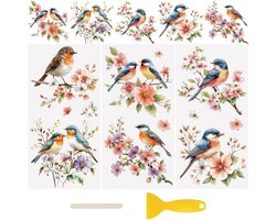 Meubelstickers - Decoratieve Vellen - Möbeln een nieuw leven - UV 3D Print - 3 Vellen 15x30cm - Kleurrijk