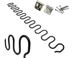 Meubelveren Vervanging - Bank Stoel - Meubels Herstellen - Met Clips - 50CM Lengte - Metaal