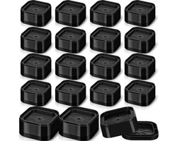 Meubelverhoger voor Tafel en Bed - Trillingsdemping en Geluidsreductie, Zwart