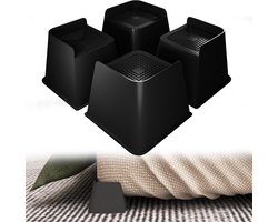 Meubelverhogers 10cm (4 stuks) – Verlenging voor Tafel- en Stoelpoten