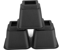 Meubelverhogers (4 stuks) – opstapelbaar – Bedverhogers – meubelverhoger – bed verhoger – meubel verhoger – Voor Bedr, tafel, stoel of Sofa