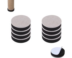 Meubelverhogers - 8 Stuks - Meubelverhoger Set - Bedverhoger - Erstelbare Meubelpoten - Meubelonderzetters - Meubelvilt - Viltjes - Zelfklevend - Anti-Slip - Vloerbescherming - Meubelverhoging - Bedverhogers