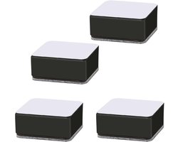 Meubelverhogers - Bed Lifters - Meubels Verhogen - Zelfklevend Viltkussen - 500 Kg Draagkracht - Zwart