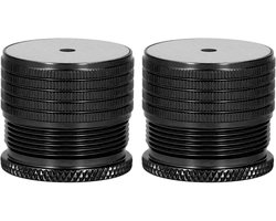 Meubelverhogers - Verstelbare Steunen - Meubels Verhogen - Zwaar Gebruik - 23-37 Mm - Zwart
