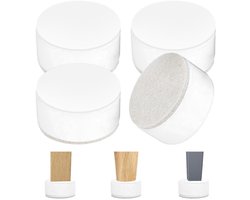 Meubelverhogers - Vloerbescherming - Set van 4 - Staal
