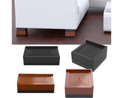 Meubelverhogingen - set van 4 - voor bank, salontafel, bed - meubelboosterpoten