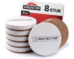 Meubelverhuizers met Vilt 8 stuks voor Harde Vloeren - Krasvrij Schuiven