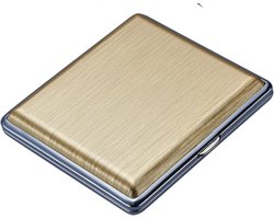 Mevsim Store® Sigarettendoosje Goud - 20 Sigaretten - Luxe Sigarettenhouder Spray - Hoge kwaliteit