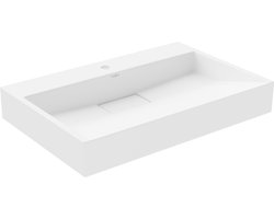 Mexen Ava opzetwastafel van composiet 1/O 70 x 46 cm, wit - 23017001