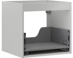 Mexen Box-A kastomhulsel voor wastafel 50 cm, 1 lade, grijze mat - 91AX0-0500-470-1-62