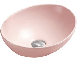 Mexen Elza opzetwastafel 40 x 33 cm, roze mat - 21014044
