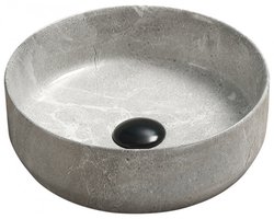 Mexen Felicia opbouw wastafel 39 x 39 cm, grijze steen - 21363962
