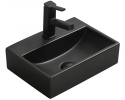 Mexen Mini opbouw wastafel 40 x 30 cm, zwarte mat - 21094085