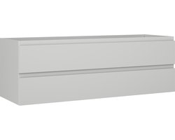 Mexen Orio badkamerkast onder de wastafel 140 cm, 2 laden, grijs mat - 91A10-14047-2-BFF62