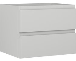 Mexen Orio badkamerkastje onder wastafel 60 cm, 2 lades, grijze mat - 91A10-06047-2-BFF62