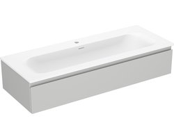 Mexen Orio badmeubel 120 cm met wastafel Vela, 1 lade, grijs mat/wit mat - 91A10-12023-1-BF62-W23M01