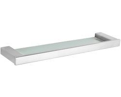 Mexen Pavo hangende glazen plank, chroom - 7030437-00