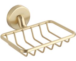 Mexen Remo zeepbakje, goud geborsteld - 7050751-55