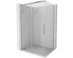 Mexen Rox schuifdouchecabine 130 x 100 , transparant, chroom - 8C2-130-100-01-00