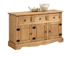 Mexico meubels dressoir in Mexico stijl, massief grenen
