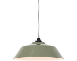 Mexlite - hanglamp - Nove - groen - metaal - Ø 42cm - E27 - 1318G