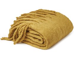 Meyco Home Uni plaid - honey gold