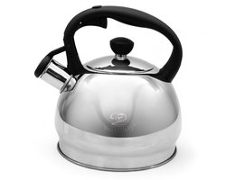 Meyerhoff RVS fluitketel 1,8 liter MH-4048A – Inductie fluitketel – Zilver – Compact en elegant design