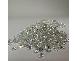 MGM Trading - Diamanten decoratie, 4200 stuks diamant, strooidecoratie, bruiloft, transparante kristallen sierstenen, acryl tafeldecoratie, diamanten voor vaas, vuller voor Kerstmis, bruiloft, verjaardag, feest (3 mm/6 mm/10 mm)