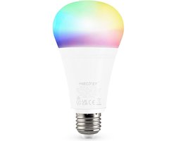 Mi-Light Mi-Boxer - (FUT105Z) - E27 RGB+CCT 12W Zigbee LED Lamp - Alle RGB kleuren + Warm wit licht tot koud wit licht - Dimbaar - Smart verlichting - Zigbee hub benodigd voor bediening (ZB-BOX1/ZB-BOX2/Tuya smart/IKEA tradfri)