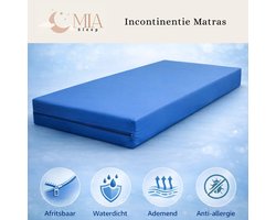 MIA Sleep 90x200 - 20 cm dik - Zorgmatras - Incontinentie - Waterdicht - Gemiddeld - Koudschuim