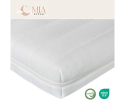 MIA Sleep Hotel Topper - Topdekmatras 140x180 - Gel Hybrid Koudschuim - Gemiddeld - Luxe Tijk - Orthopedisch - Hybrid - Circa 7 cm dik