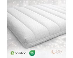 MIA Sleep Topper - Topdekmatras - 70x190 - Bamboo Gel Hybrid - Koudschuim - 7 cm dik